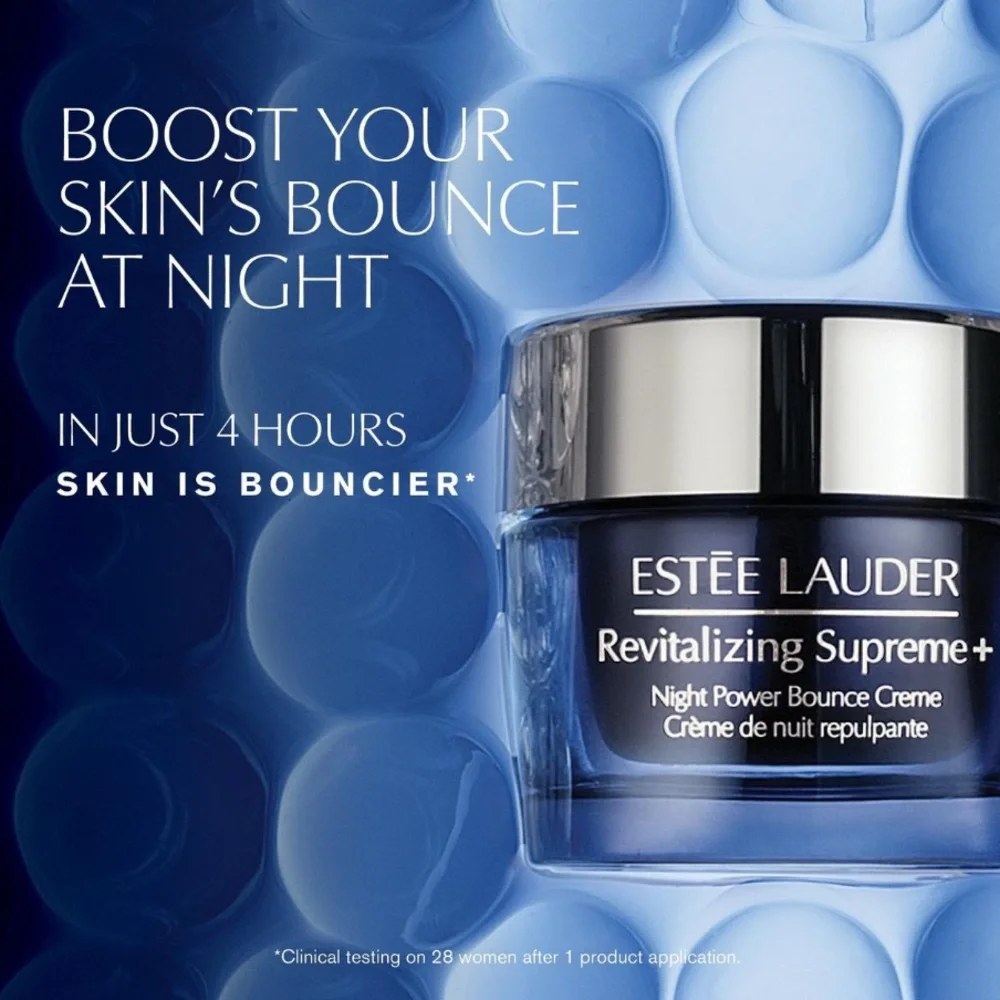 ESTEE LAUDER Revitalizing Supreme+ Night Power Bounce Cream Travel Size 0.24oz - Picture 12 of 14